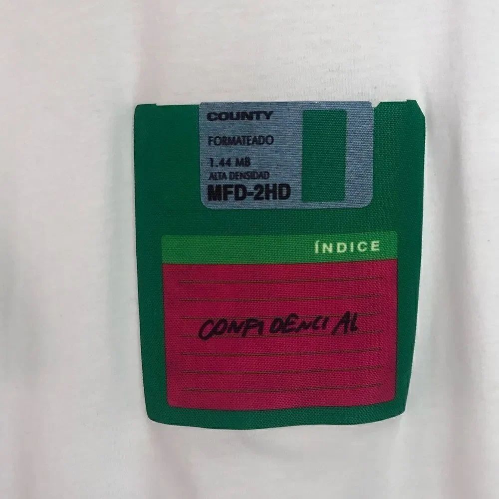 Marcelo Burlon Floppy Disk 💾 T-Shirt RARE!!! - Picture 4 of 8